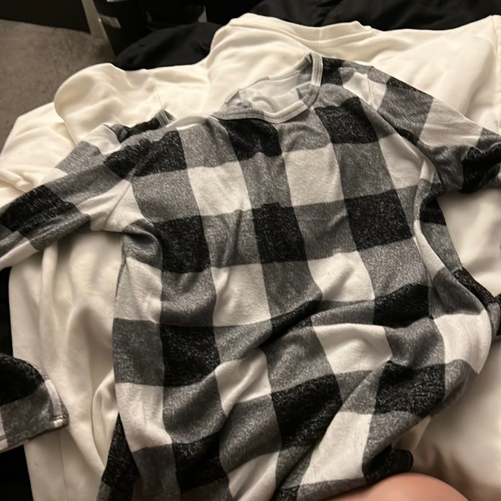 Old Navy, long sleeve plaid shirt